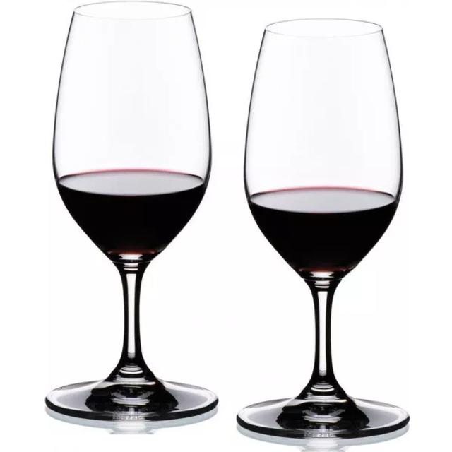 Riedel Lead Crystal Vinum Port Glass, Set of 2, Transparent