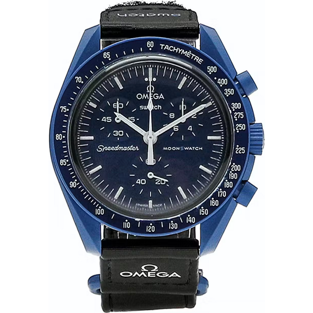 Swatch x Omega Bioceramic Moonswatch Mission to Neptune