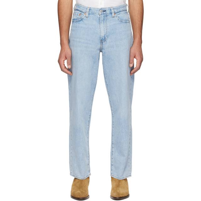 Levi's Levis 568&reg; Loose Straight Fit Linen+ Denim Jeans - Academia Ltwt - Light Blue, Light Wash, Size 30, Inside Leg Regular, Men -  inside leg REGULAR,30