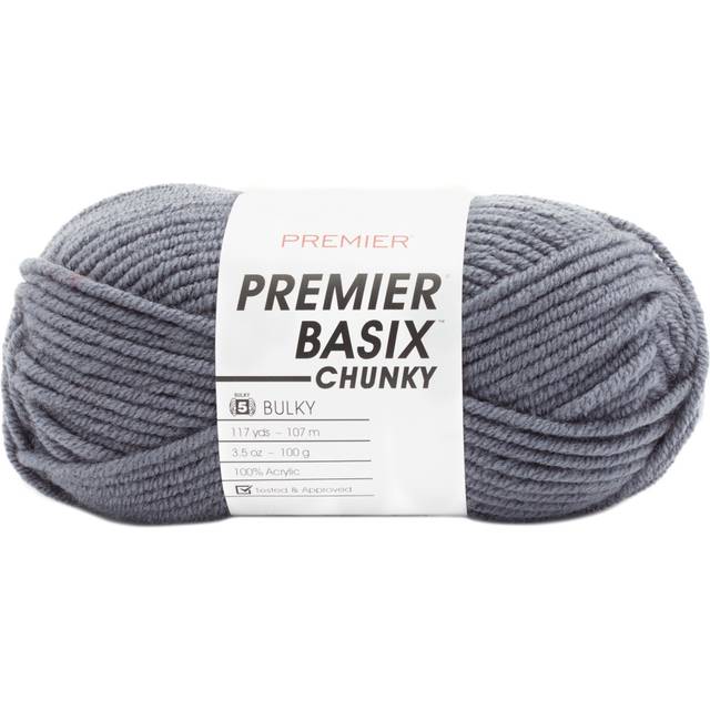 Premier Basix Chunky Yarn-Slate 1145-39