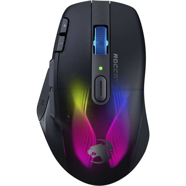 Roccat Kone XP Air Trådlös Gamingmus med Laddningsstation - Vit