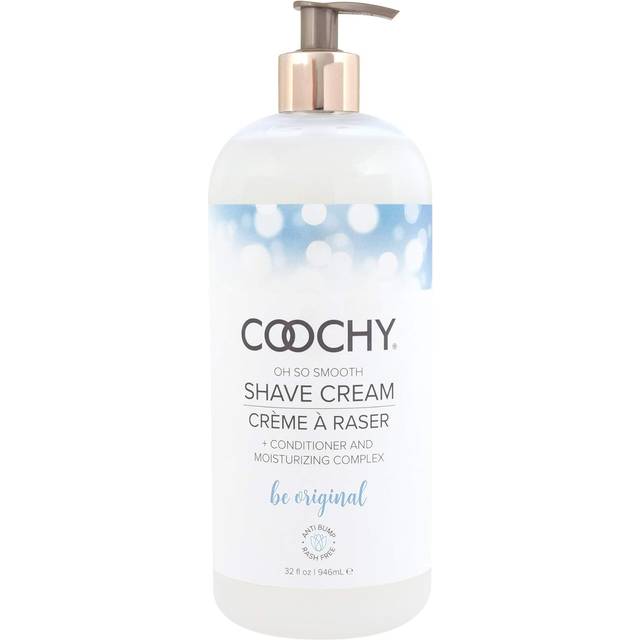 Coochy Intimate Shaving Cream | Shave Conditioner & Moisturizer for Face & Body | Ideal for Sensitive Skin Care  Anti-Bump | Be Original  32 oz