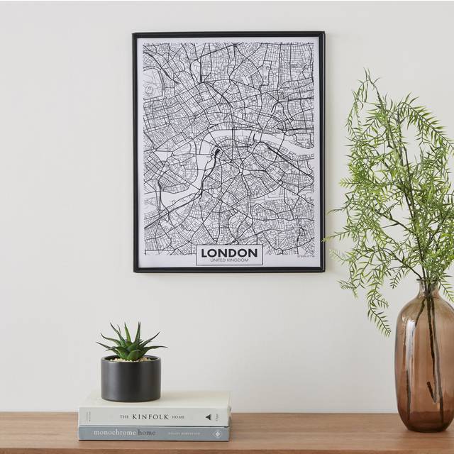 London Photo Frame - Black