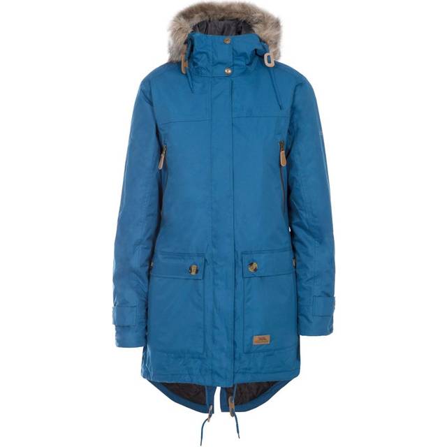 (XXS, Indigo) Trespass Womens/Ladies Clea Waterproof Padded Jacket
