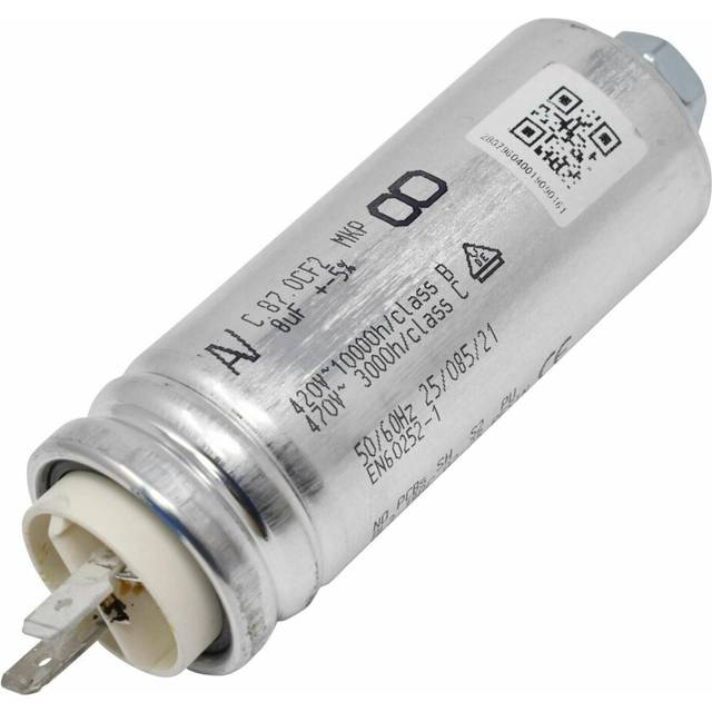 Genuine Beko Tumble Dryer Motor Capacitor Epcos 8Î¼F DCU6130S DRCS68