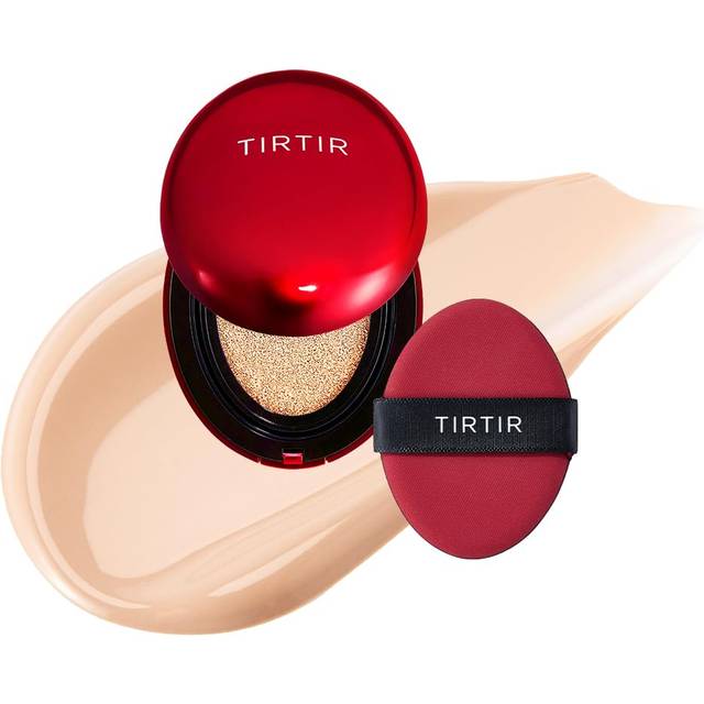 TIRTIR Mask Fit Red Cushion Mini Långvarig foundationkudde Skugga 17C Porcelain 4.5 g