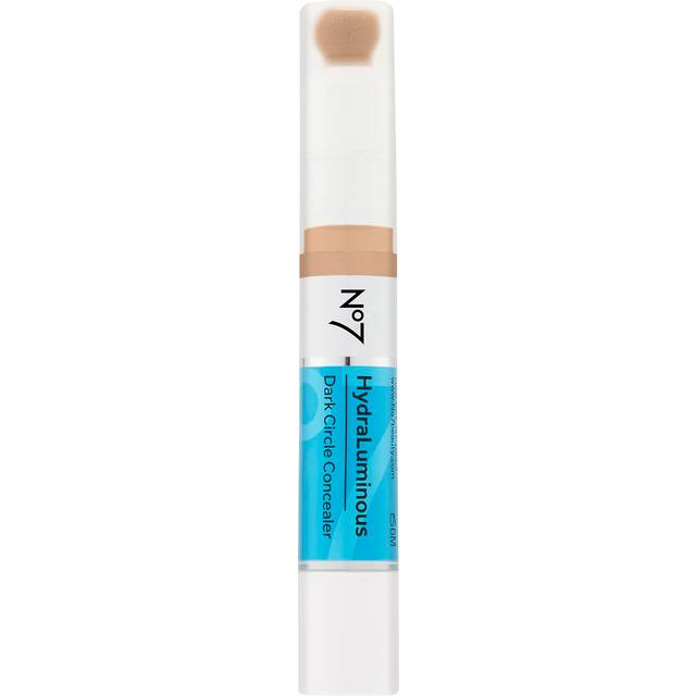 No7 HydraLuminous Dark Circle Concealer Shade 7 Latte, Rose, Wheat 7 Latte, Rose, Wheat