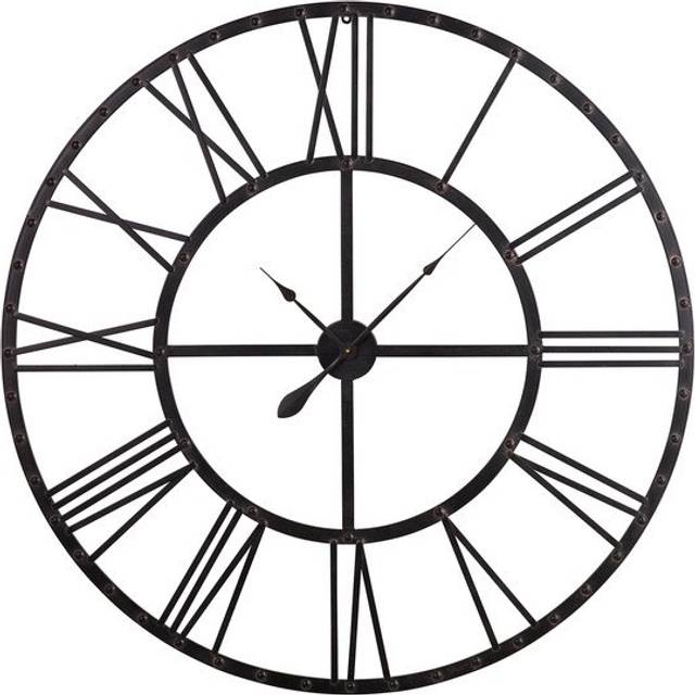 Black Clocks - Tosca Wall Clock - Oak Furnitureland