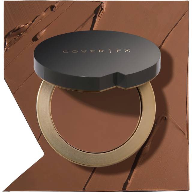 COVER FX Total Cover Cream Foundation - Shade D4 - Buildable Coverage - Natural Finish - Oil-Free - Sweat-Proof