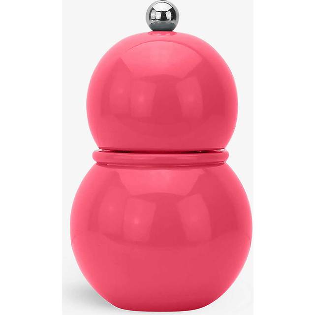 Addison Ross London Watermelon Bobbin Wooden Salt and Pepper Grinder 12cm - WATERMELON