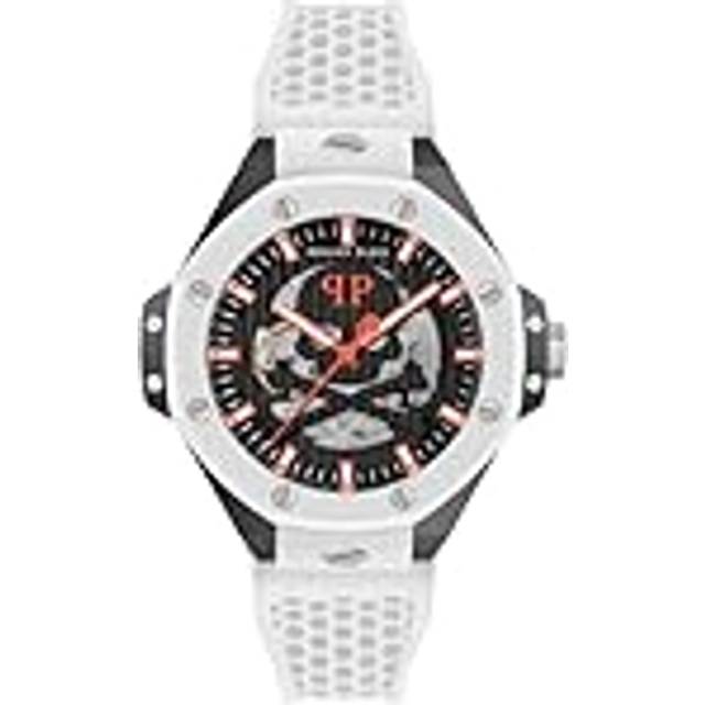Philipp Plein, Watches, male, White, ONE SIZE, Skeleton Royal Watch