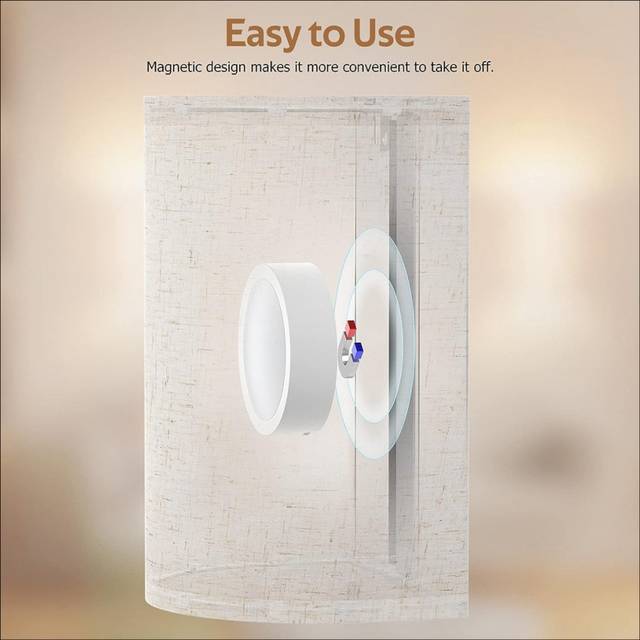 Wall Sconces Rechargeable 13Colors Changeable for Bedroom Living Room