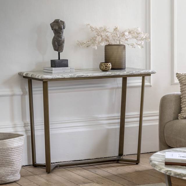 Gallery Torrance Console Table 1100X400X800Mm, Green