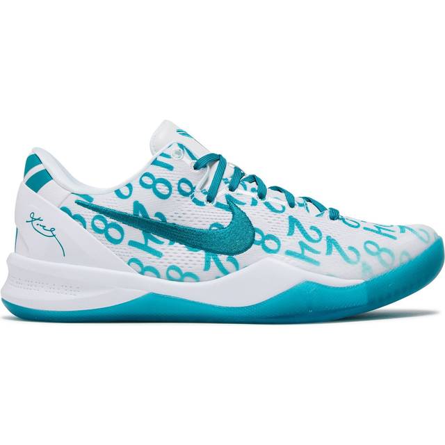 Nike Kobe 8 Protro M White Radiant Emerald