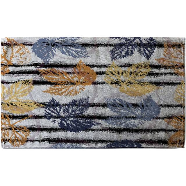 Cute Autumn Leaves Tea Towel (25cm L X 16cm W)