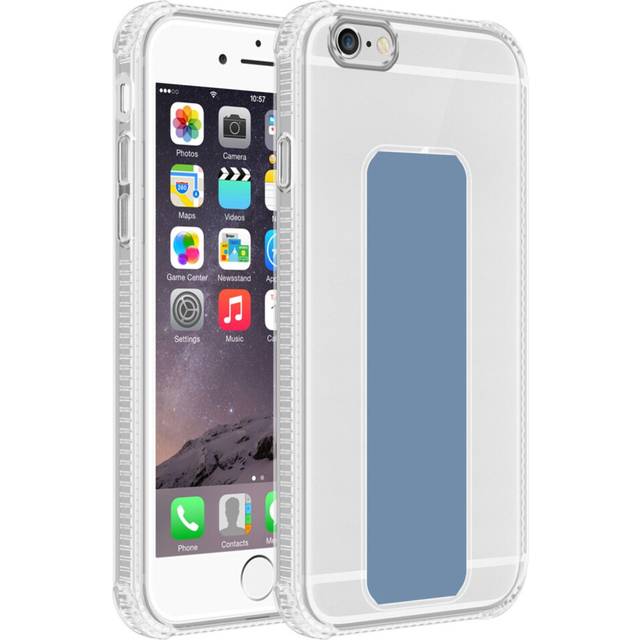 (LIGHT BLUE) Cadorabo Case for Apple iPhone 6 PLUS / 6S PLUS Protective Cover made of flexible TPU Etui silicone with holder and stand function