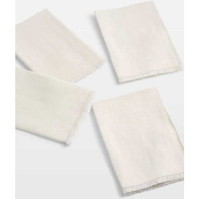 Whitney Linen Napkins Cream, set of four