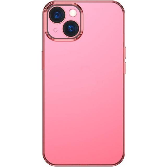 Case for iphone 13 soft jane series hard cover edition in pink
