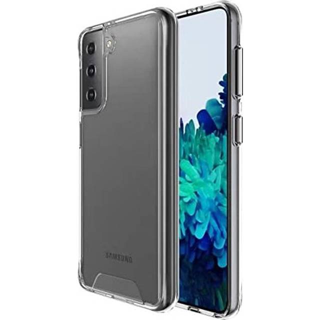 TECHGEAR Galaxy S23 Case [Fusion HD] Shockproof, Anti-Scratch, Slim & Light, Hybrid Drop Protection, Fused Gel Bumper & Clear Hard Back Case Cover