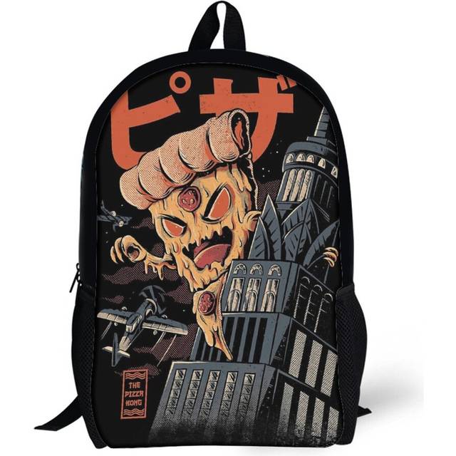 Backpacks Pizza Kong 17inch School Bag