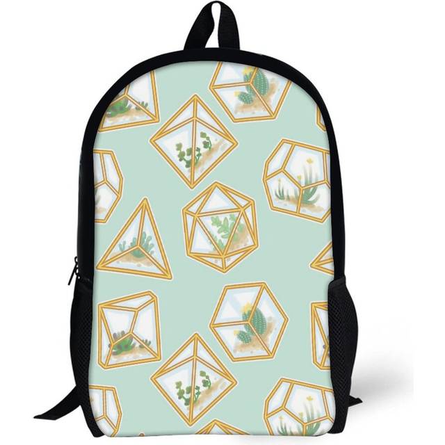 Backpacks Terrarium Dice 17inch School Bag