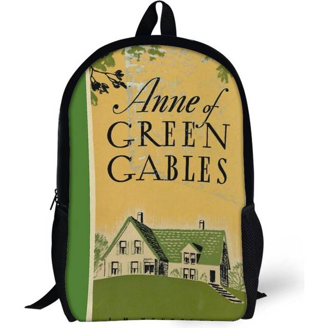 Backpacks Anne of Green Gables Classic Book Cover 17inch School Bag