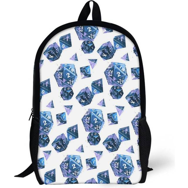 Backpacks Gemstone Dice - Sapphire 17inch School Bag