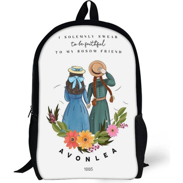 Backpacks Anne with An E And Diana from Avonlea Green Gables - Best Friends 17inch School Bag