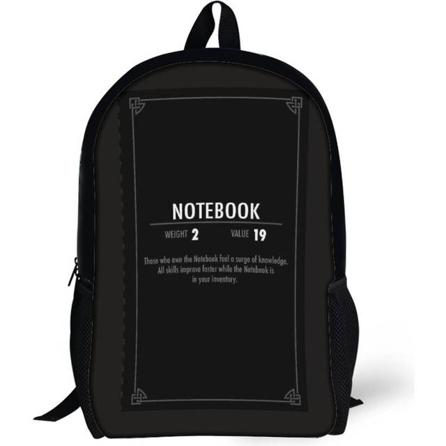 Backpacks Skyrim Book Cover 17inch School Bag