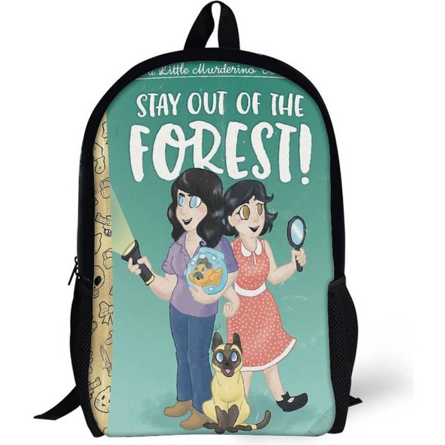 Backpacks A Little Murderino Book 17inch School Bag