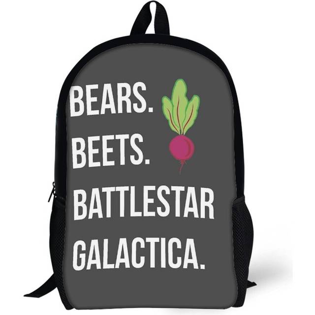 Backpacks Bears. Beets. Battlestar Galactica. - The Office 17inch School Bag