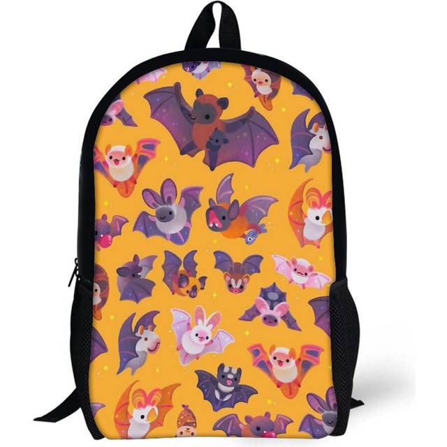 Backpacks Bat - Yellow 17inch School Bag