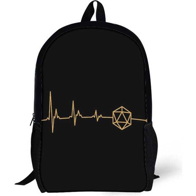 Backpacks D20 Dice Is My Life Role Playing Gift 17inch School Bag