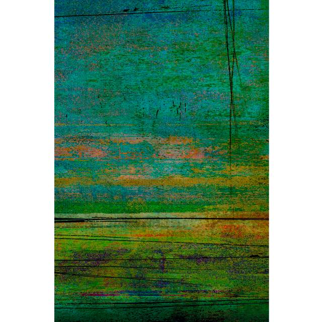 Sea Floor II - Wrapped Canvas Painting (30cm H x 20cm W x 3.8cm D)