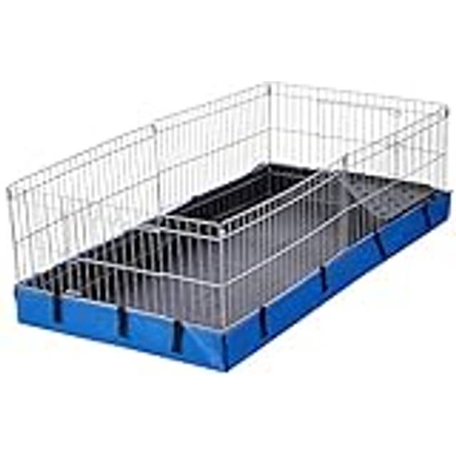 Amazon Basics Canvas Bottom Pet Cage, Blue