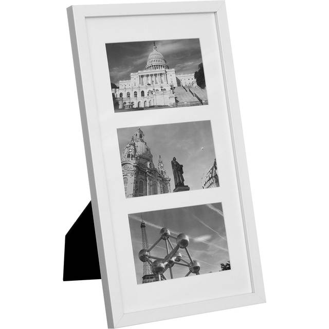Triple Picture Frame with Glass Front