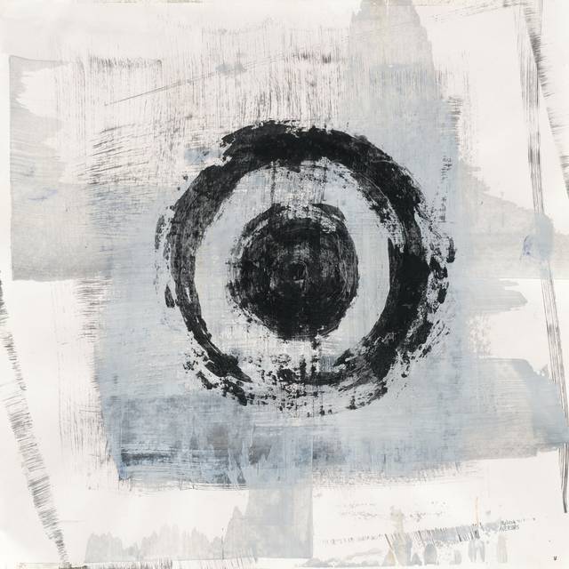 Zen Circle II by Melissa Averinos - Painting Print on Canvas (51cm H x 51cm W x 3.8cm D)