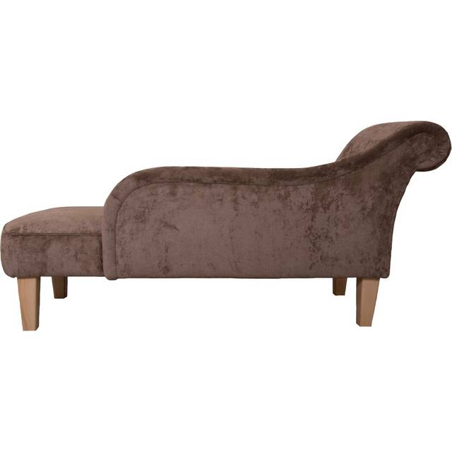 Fallston Chaise Longue - Opulence Mink (75cm H X 152cm W X 55cm L)