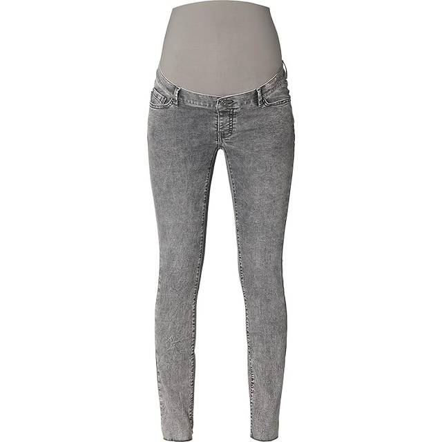 Supermom Dam Austin Over The Belly Skinny jeans, Grå denim – P328, 28 SE
