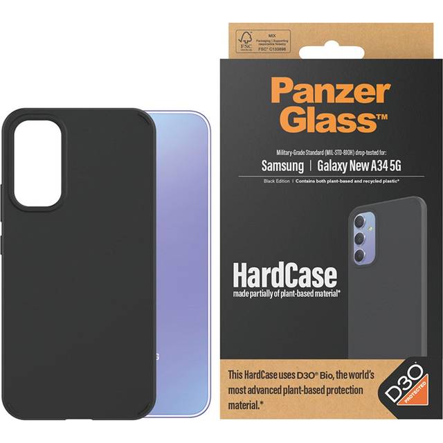 PanzerGlass HardCase Black with D3O Samsung Galaxy A35 5G