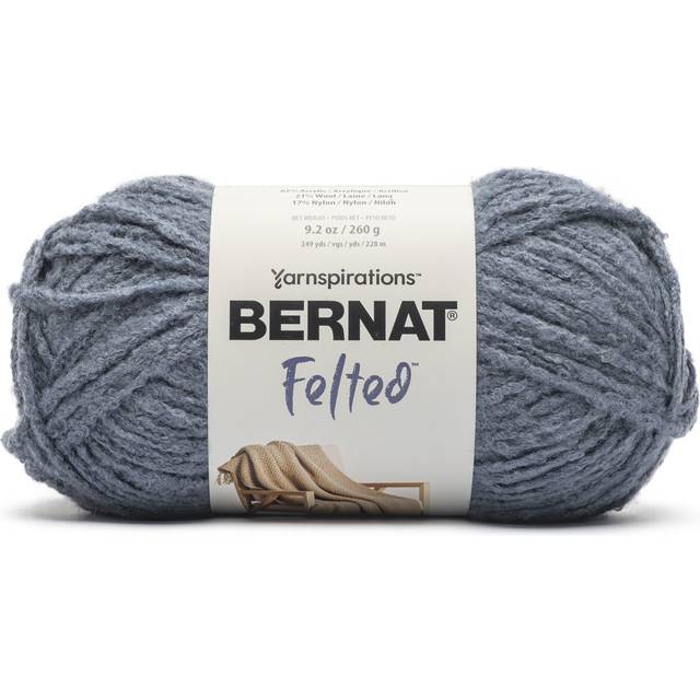 Bernat Felted Yarn-Storm Blue 161180-80001