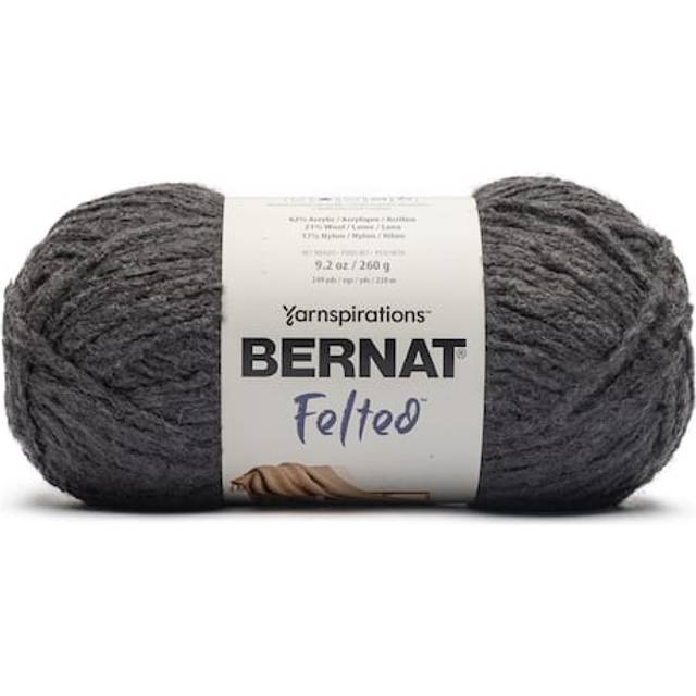 Bernat Felted Yarn-Coal  161180-80005