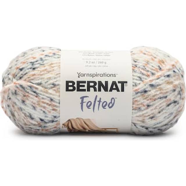 Bernat Felted Yarn-Ecru Fleck 161180-80012