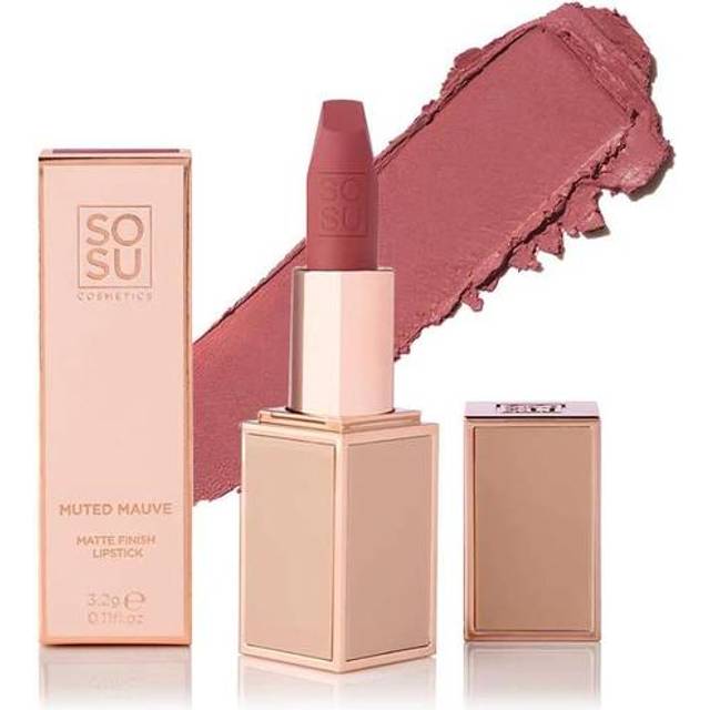 Sosu Matte Lipsticks Mat Læbestift - Muted Mauve