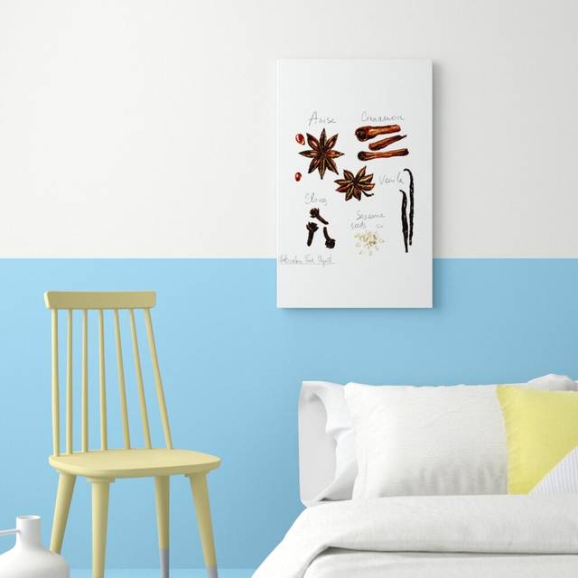 'The Spice of Life Kitchen' Painting Print on Canvas (81.3 cm H x 50.8 cm W)