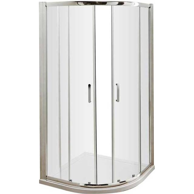 Nuie Pacific Chrome Quadrant Shower Enclosure 800x800mm