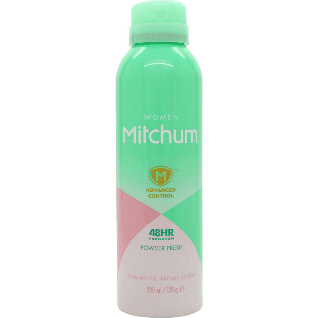 Mitchum Advanced Women Powder Fresh 48hr Protection Anti-Perspirant & Deodorant 200ml
