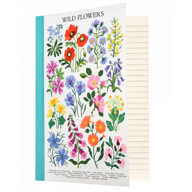 A5 notebook - Wild Flowers