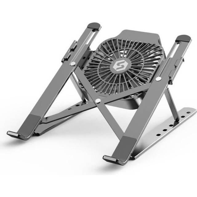 Foldable Laptop tablet Stand With Cooling Fan Heat Dissipation For Desktop MacBook Air Pro Stand Notebook Holder HP DELL Cooler