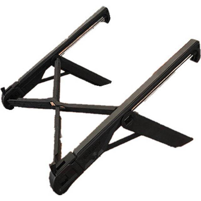 K7-CN Foldable Laptop Stand Metal Desktop Laptop Bracket Riser Portable Cooling Pad Office Lapdesks for 11-18.4 inch Laptops